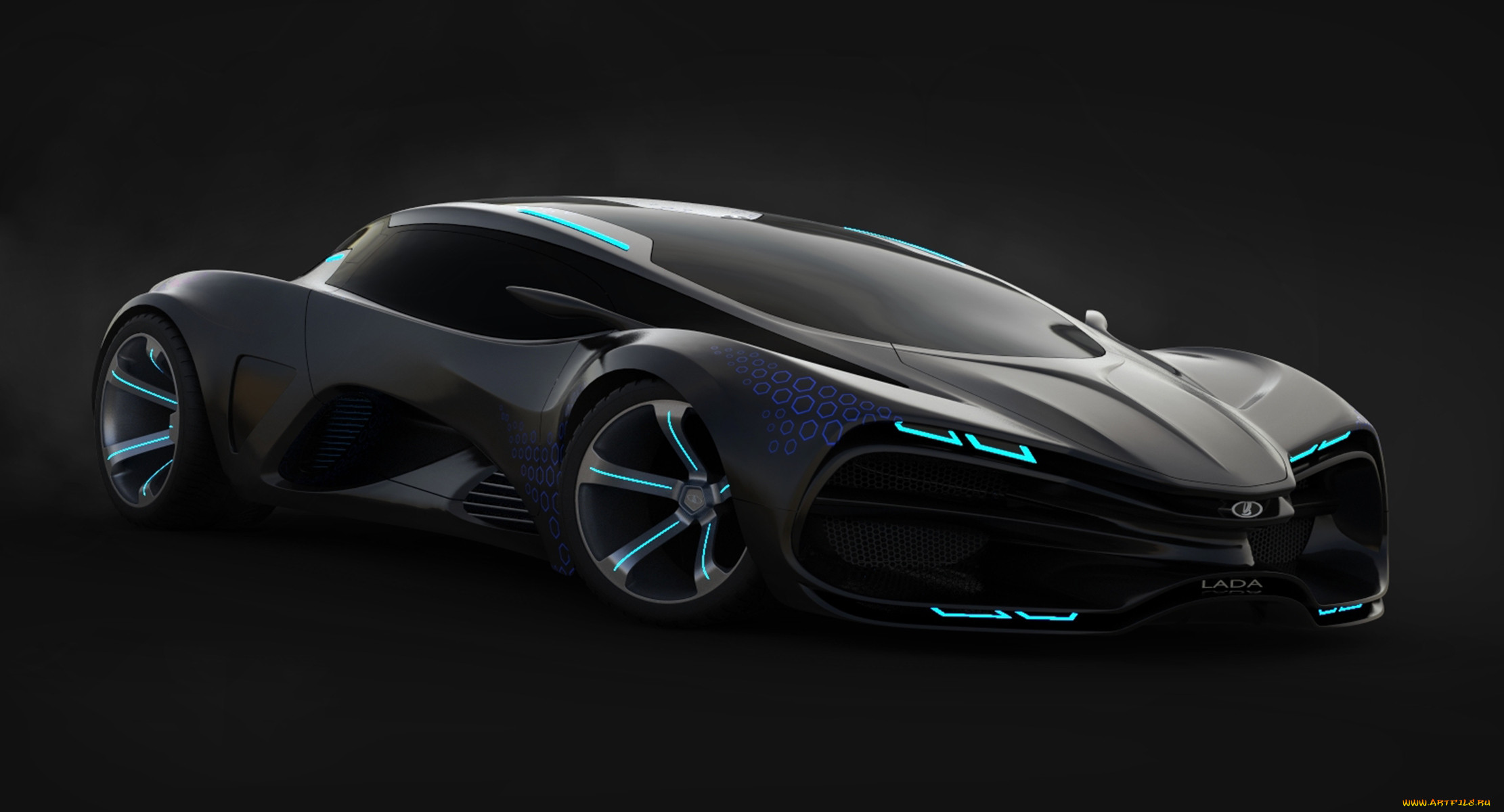 lada raven concept 2015, , 3, lada, raven, concept, 2015, supercar